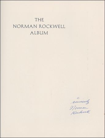 Lot #617 Norman Rockwell Book - Image 1