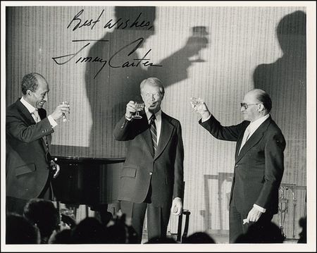 Lot #15 Jimmy Carter Signed Photograph