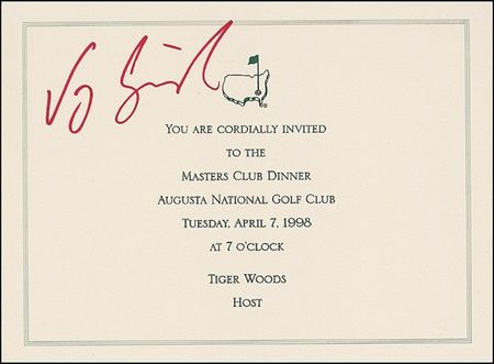 Lot #1373 Golf: Masters Group Lot - Image 1