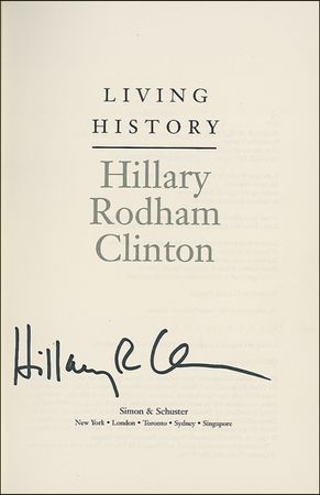 Lot #32 Hillary Clinton Book - Image 1