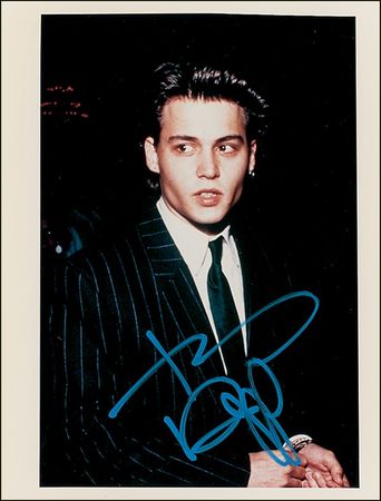 Lot #991 Johnny Depp Group Lot - Image 1