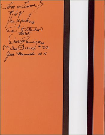 Lot #1342 Cleveland Browns Group Lot - Image 4