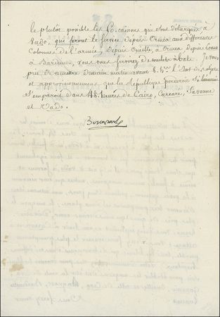 Lot #269 Napoleon: Stretching French resources during the invasion of Italy a month after his marriage to Josephine: ?It will not be possible to provide further aid? - Image 2