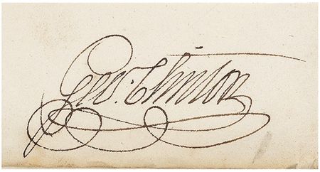 Lot #170 George Clinton Signed Document - Image 2