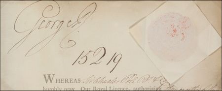 Lot #218 George III Signed Document - Image 2