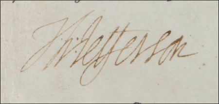 Lot #64 Thomas Jefferson and James Madison: REVOLUTIONARY REAL ESTATE: JEFFERSON and MADISON sign a land grant for a Revolutionary War officer who was captured at Charleston - Image 2