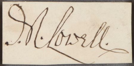 Lot #542 19th Century Poets Signature - Image 3