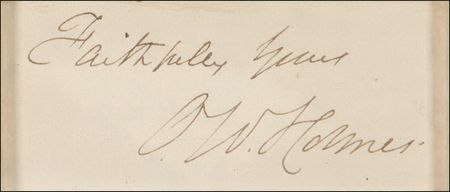 Lot #542 19th Century Poets Signature - Image 5