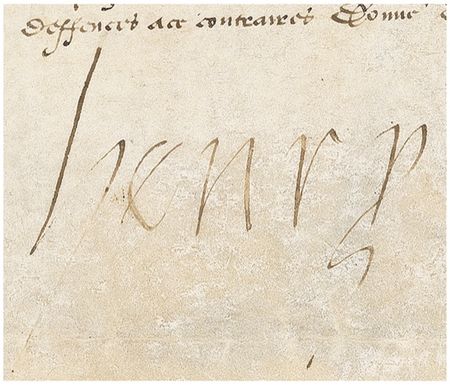 Lot #229 Henry IV Signed Document - Image 1