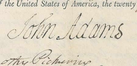 Lot #4 John Adams: AMERICAN DREAM: ADAMS grants a parcel of land to a Revolutionary War veteran - Image 2