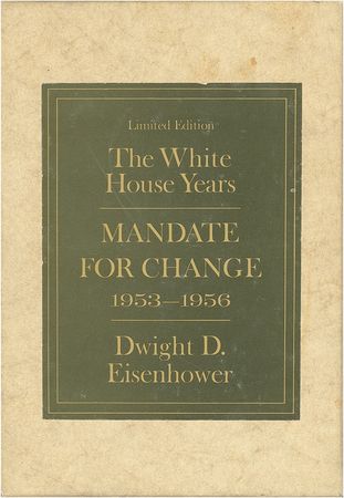 Lot #38 Dwight D. Eisenhower Book - Image 2