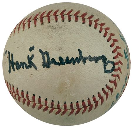 Lot #1382 Hank Greenberg and Charles Gehringer Baseball - Image 1