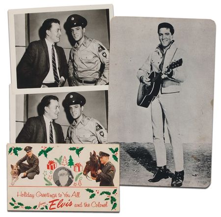 Lot #835 Elvis Presley: The ?King? signs for his fans - Image 2