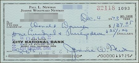 Lot #1142 Paul Newman and Joanne Woodward Group Lot - Image 2