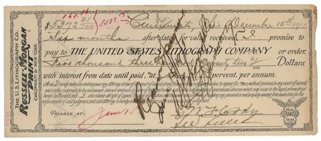 Lot #172 William F. ?Buffalo Bill? Cody and Gordon W. ?Pawnee Bill? Lillie: True to friend and financier - Image 1