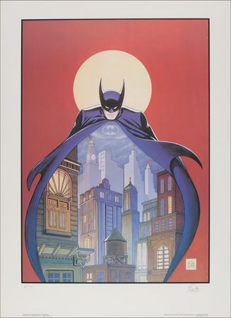 Lot #684 Bob Kane Lithograph - Image 1