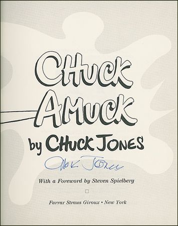 Lot #683 Chuck Jones Book - Image 1