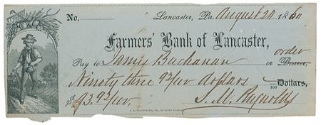 Lot #6 James Buchanan Endorsement - Image 2
