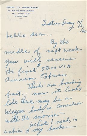 Lot #645 Weegee: “The cameras are waiting & I must emote” - Image 1