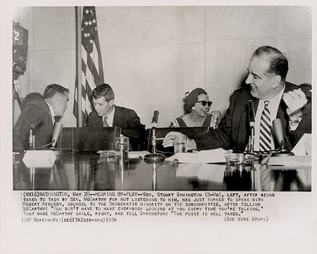 Lot #245 Robert F. Kennedy: McCarthyism and the ?Red Scare?: ?The Committee staff are continuing?an attempt to uncover a witness that will testify that Mrs. Moss attended Communist party meetings.? - Image 3
