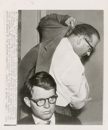 Lot #245 Robert F. Kennedy: McCarthyism and the ?Red Scare?: ?The Committee staff are continuing?an attempt to uncover a witness that will testify that Mrs. Moss attended Communist party meetings.? - Image 4