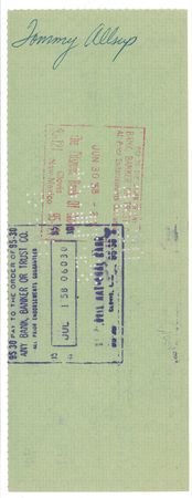 Lot #786 Buddy Holly and the Crickets: THAT’LL BE THE PAYDAY: Business checks endorsed by BUDDY HOLLY and the CRICKETS - Image 4