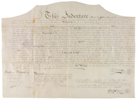 Lot #315 Thomas Willing Signed Document - Image 1