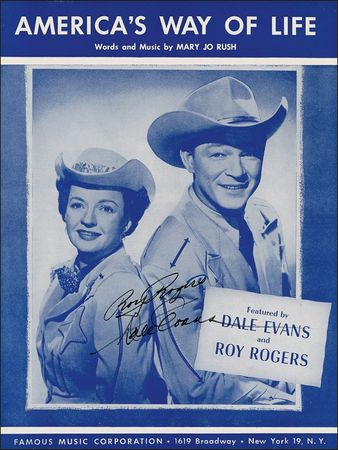 Lot #1172 Roy Rogers and Dale Evans Group Lot - Image 2