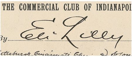 Lot #249 Eli Lilly: Drugstore solider: Signed document from the Civil War veteran?turned?pharmaceutical tycoon - Image 2
