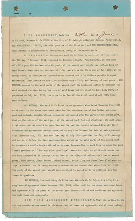Lot #212 Henry Clay Frick Signed Document - Image 1