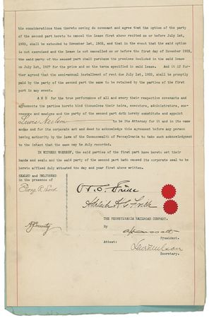 Lot #212 Henry Clay Frick Signed Document - Image 2