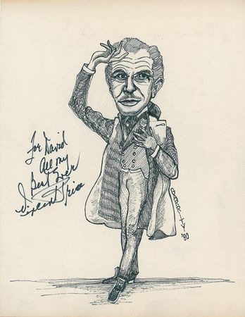 Lot #960 Celebrity Caricatures: FUNNY FACES: Collection of more than 100 signed caricatures, including Oscar winners, musical legends, and the ?original? Hulk himself - Image 2