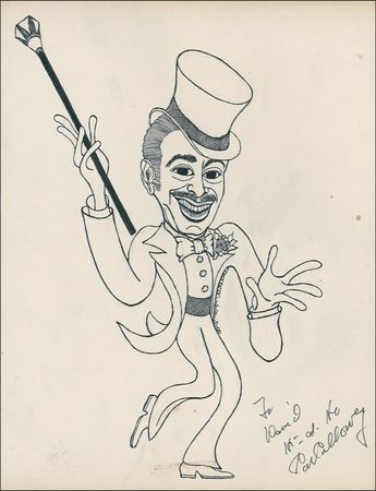 Lot #960 Celebrity Caricatures: FUNNY FACES: Collection of more than 100 signed caricatures, including Oscar winners, musical legends, and the ?original? Hulk himself - Image 3
