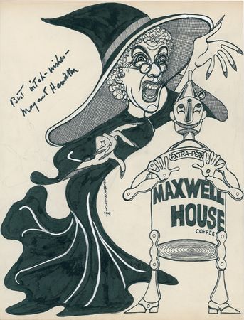 Lot #960 Celebrity Caricatures: FUNNY FACES: Collection of more than 100 signed caricatures, including Oscar winners, musical legends, and the ?original? Hulk himself - Image 5