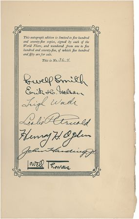 Lot #451 Aviators Book - Image 1