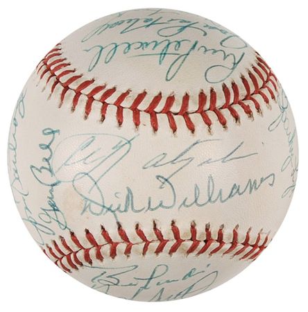 Lot #1315 Boston Red Sox Baseball - Image 1