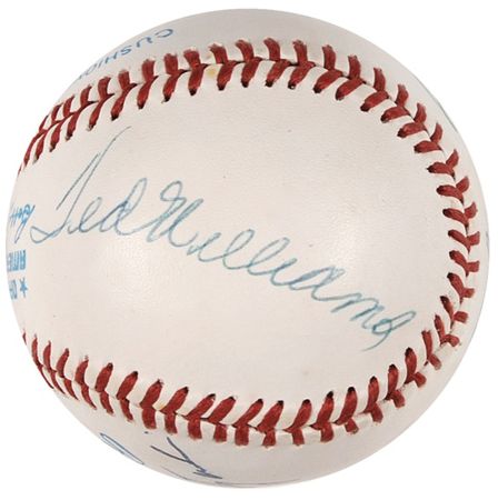 Lot #1287 Baseball: Triple Crown Winners Baseball - Image 1