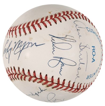 Lot #1273 Baseball: 300 Game Winners Baseball - Image 2