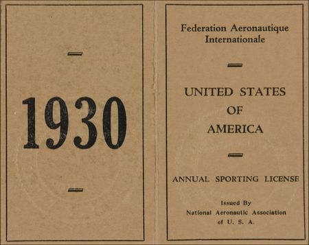 Lot #534 Orville Wright Pilotâ??s License - Image 3