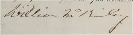 Lot #81 William McKinley Signed Document - Image 2