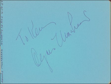 Lot #909 Autograph Albums: SIGNERS OF THE SILVER SCREEN: Instant collection of more than 1,100 Hollywood signatures from ABEL to ZORINA, including Oscar winners, legends, and Golden Age favorites - Image 9