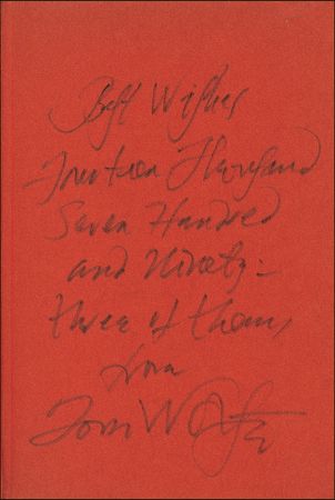 Lot #542 Tom Wolfe Book - Image 1