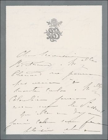 Lot #783 Sarah Bernhardt Handwritten Letter Signed - Image 1