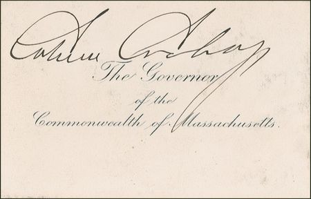 Lot #37 Calvin Coolidge Signature - Image 1