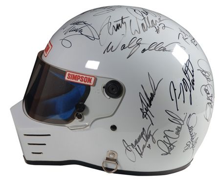 Lot #1354 NASCAR Racing: ‘The Intimidator’, Jarrett, Martin, Wallace, and D. W. sign to benefit a fallen brother - Image 2