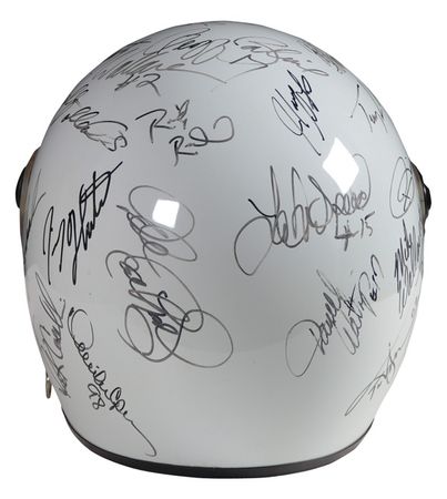 Lot #1354 NASCAR Racing: ‘The Intimidator’, Jarrett, Martin, Wallace, and D. W. sign to benefit a fallen brother - Image 3