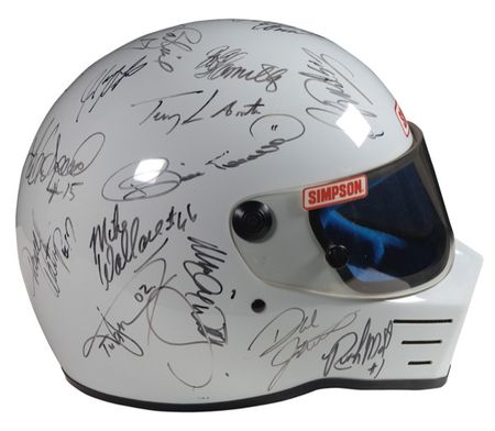Lot #1354 NASCAR Racing: ‘The Intimidator’, Jarrett, Martin, Wallace, and D. W. sign to benefit a fallen brother - Image 4