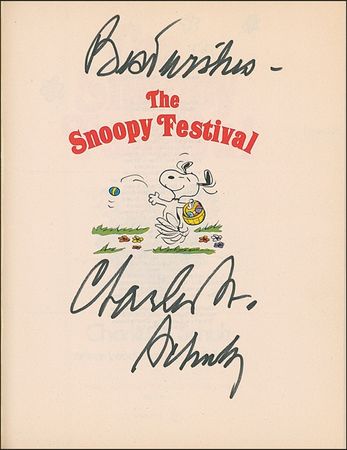 Lot #572 Charles Schulz Book - Image 2