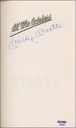 Lot #1320 Mickey Mantle Book - Image 1