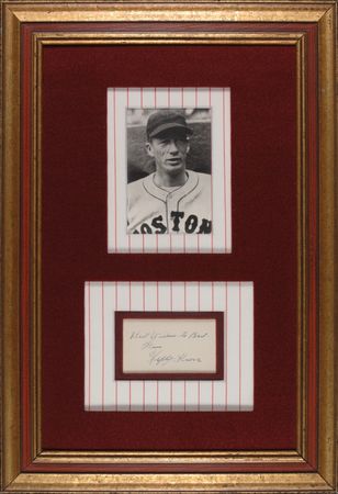 Lot #1276 Lefty Grove Signature - Image 1